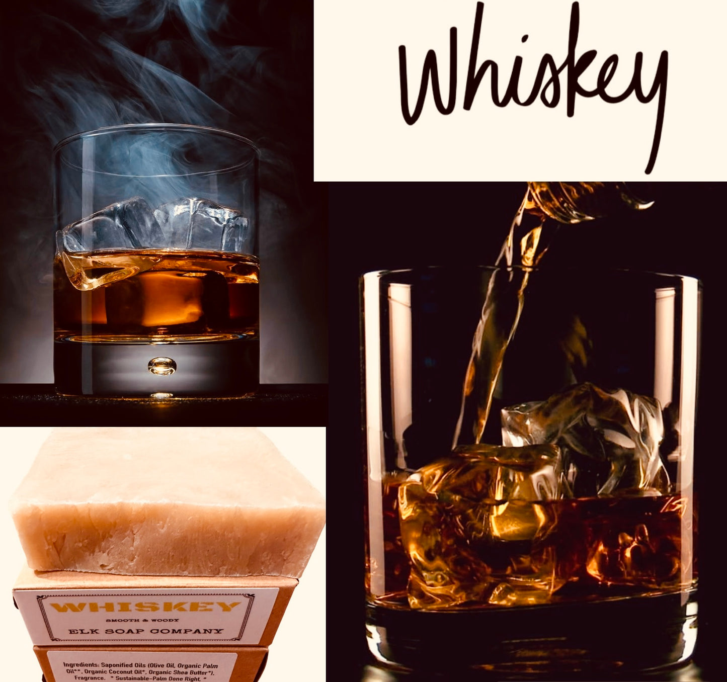 ELK SOAP BAR WHISKEY